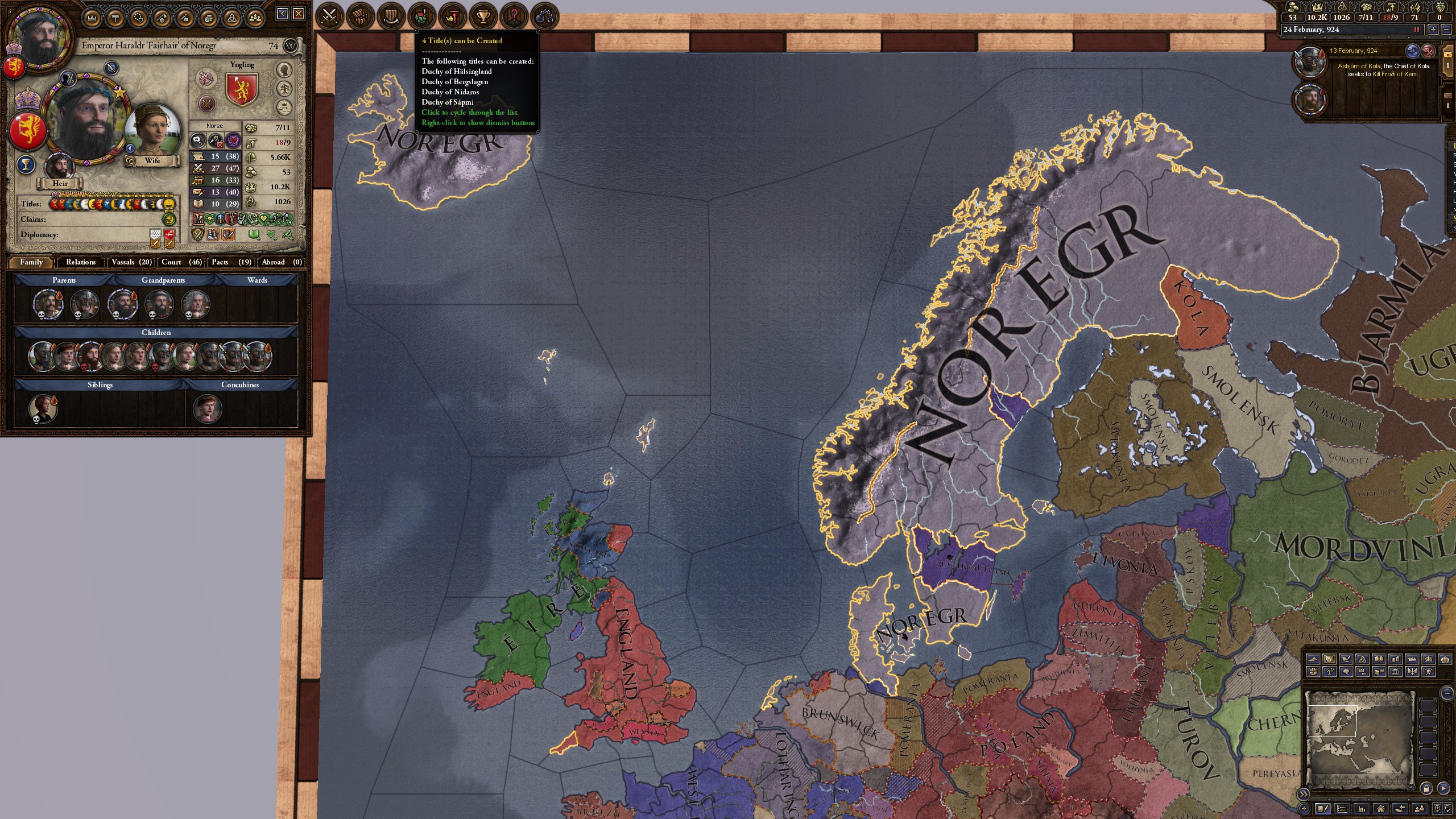 Title lost on succession ck2