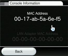 Playstation 4 mac address